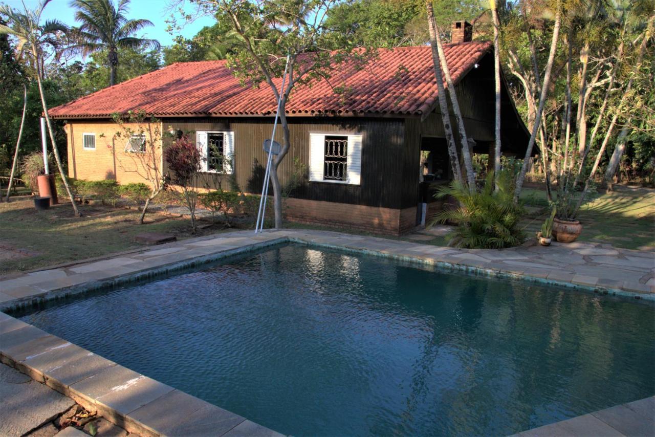 Casa Unica Com Piscina E Lareira A 1,2 Km Do Centro Villa Chapada dos Guimarães Eksteriør bilde